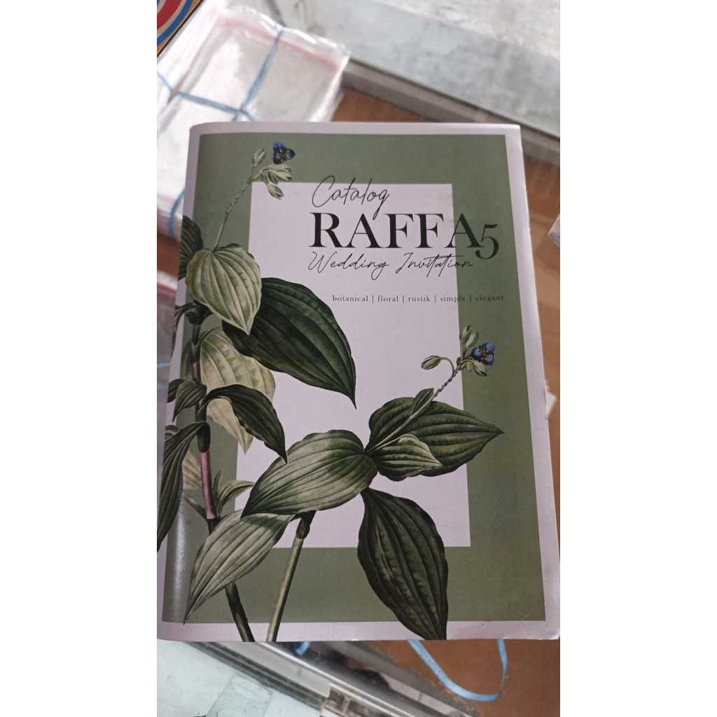 Katalog Blangko Undangan Raffa A5 (70 - 90 | Katalog Blangko Undangan | Katalog Undangan  | Katalog 
