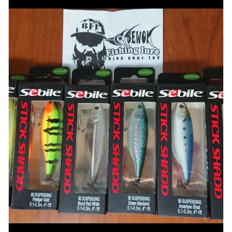 SEBILE STICK SHADD (90 mm) SUSPENDING