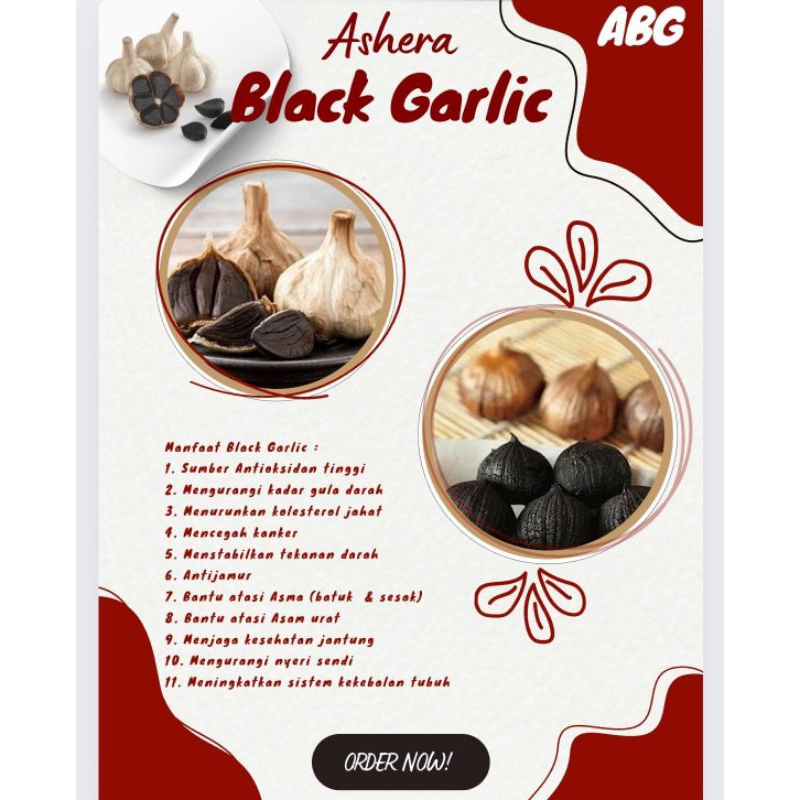 

Ashera Black Garlic Sehat Alami