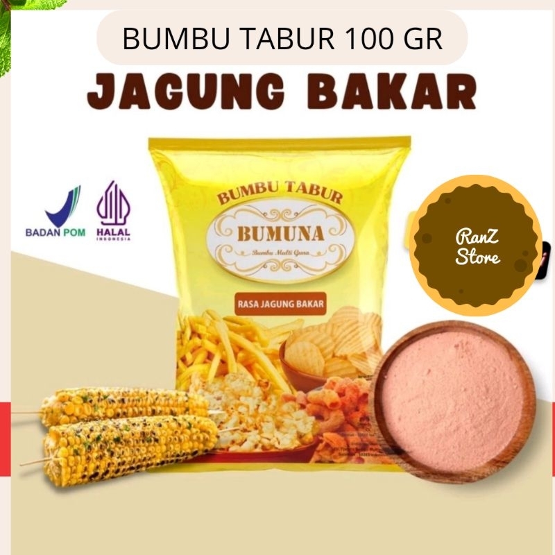 

bumbu tabur / bumbu serbuk rasa jagung bakar 100 gr