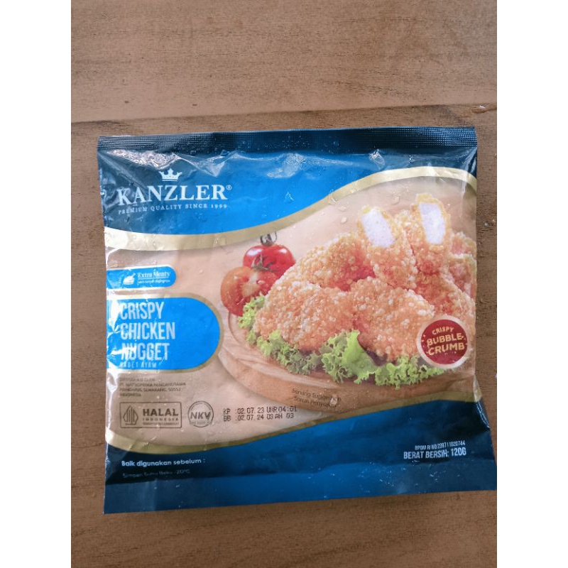 

Nuget kanzler biasa dan spicy kemasan 450g