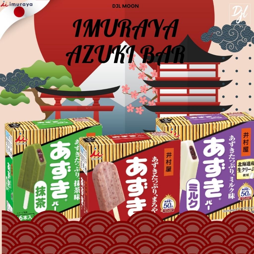 

Imuraya Azuki Bar 1 Pcs - Milk, Matcha, dan Azuki (Red Bean)