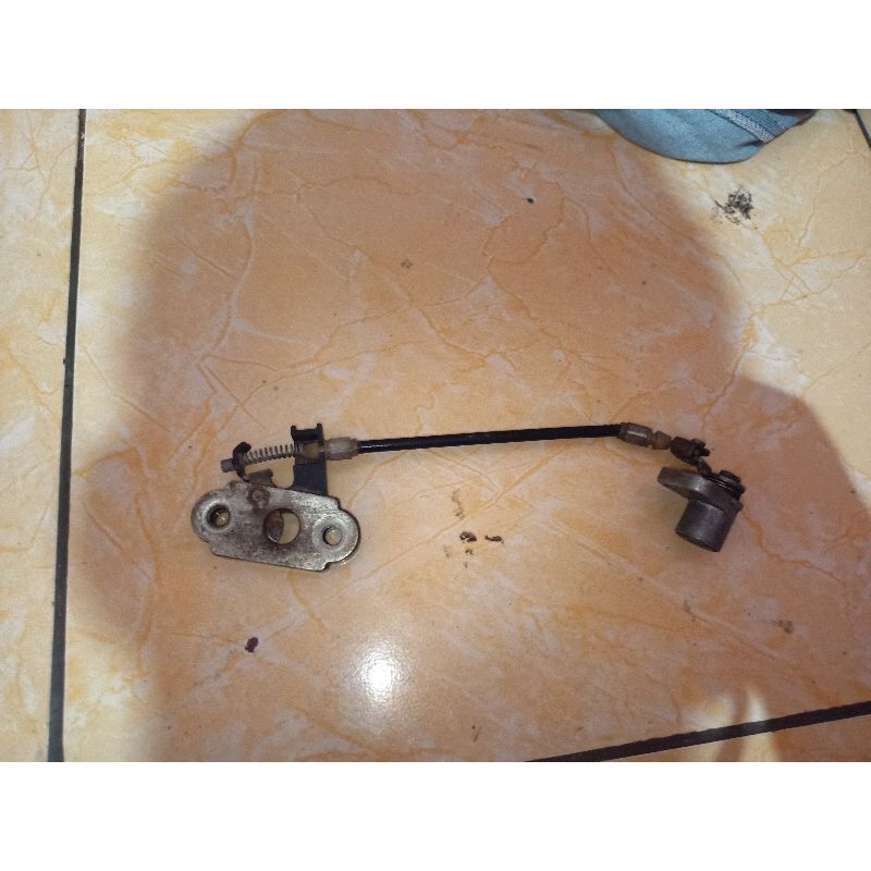 kunci belakang/jok ninja 250fi