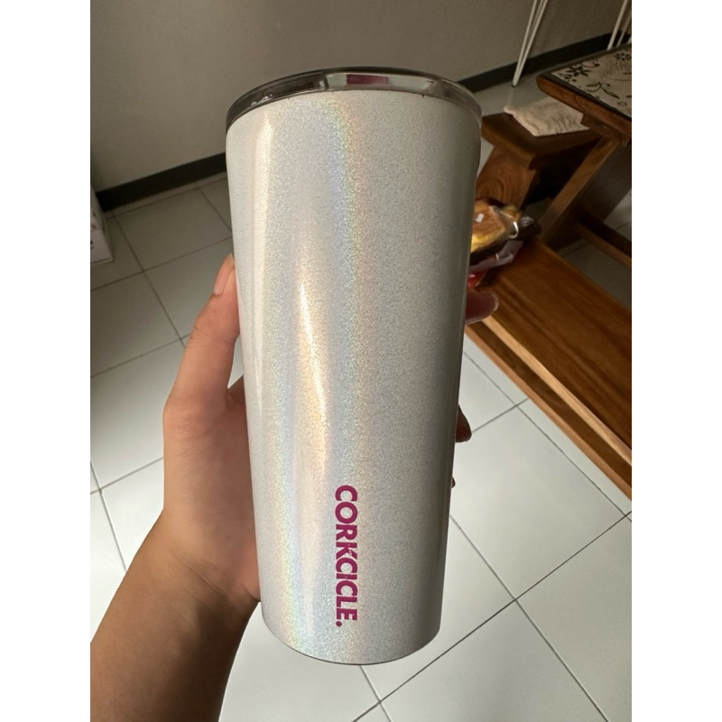 [PRELOVED] CORKCICLE Tumbler 16oz - Unicorn Magic Sparkle