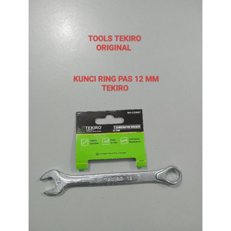TEKIRO KUNCI RING PAS 12 MM TEKIRO/ KUNCI RING PAS TEKIRO