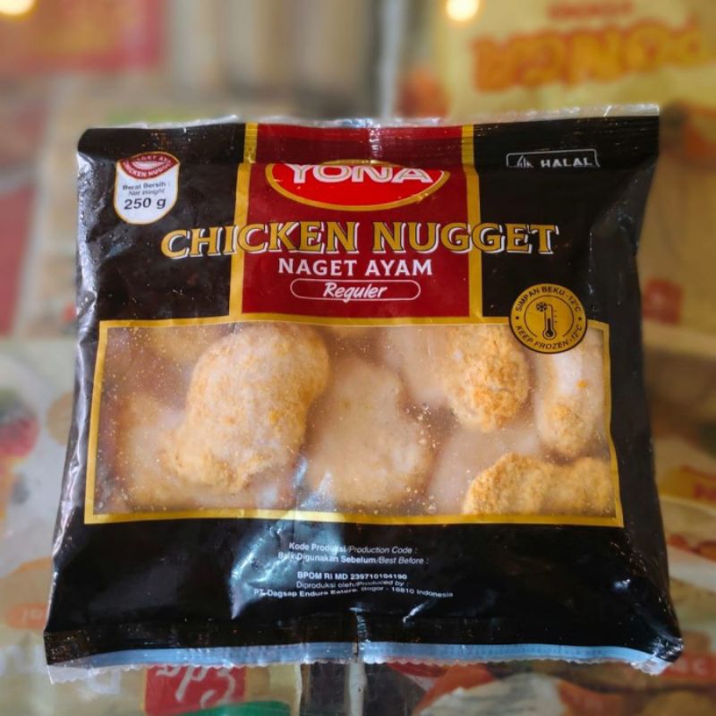 

yona nugget ayam reguler 250gram