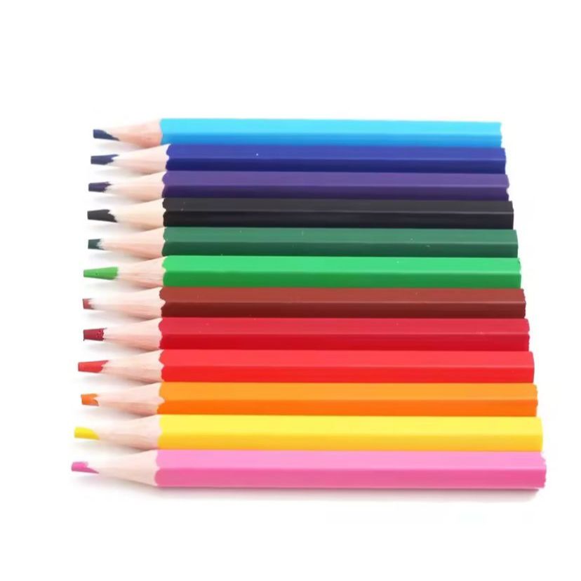 

RK 12pcs Pensil Warna Lucu 12 Warna | Alat Menggambar | Alat Tulis | Alat Mewarnai | COD