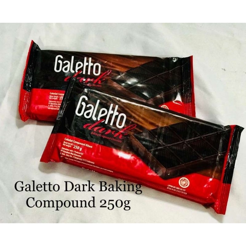 

Galetto Dark Baking Compound Chocolate 250g