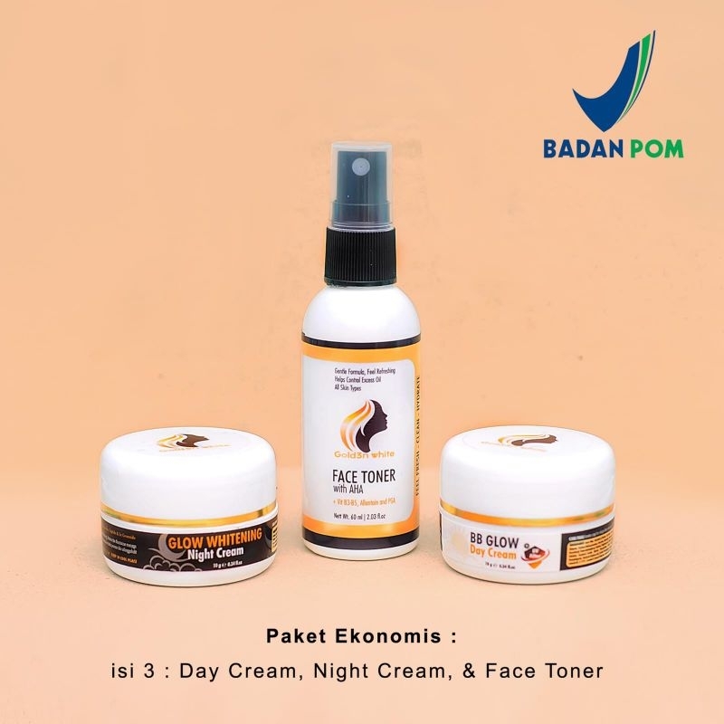 GOLDEN SKINCARE  (PAKET HEMAT)