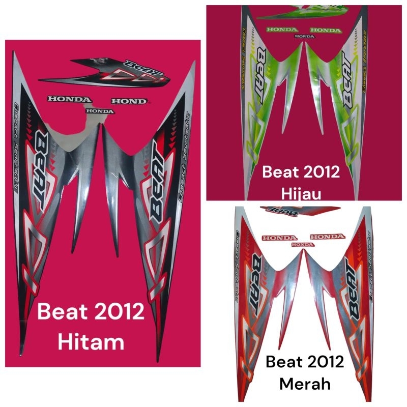 stiker body beat 2012 striping body beat