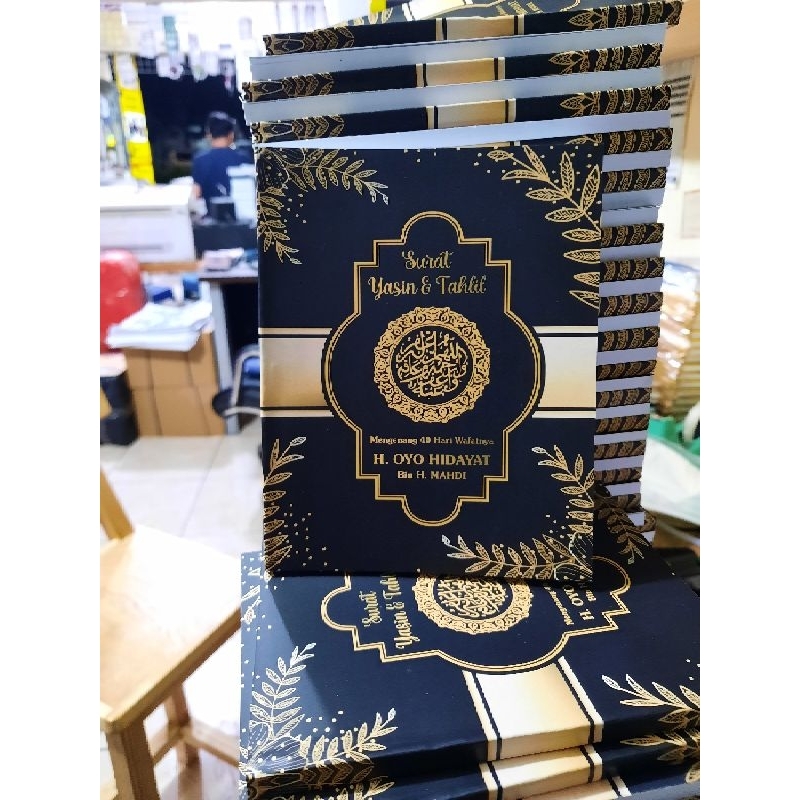 buku yasin dan tahlil isi 176 mp softcover