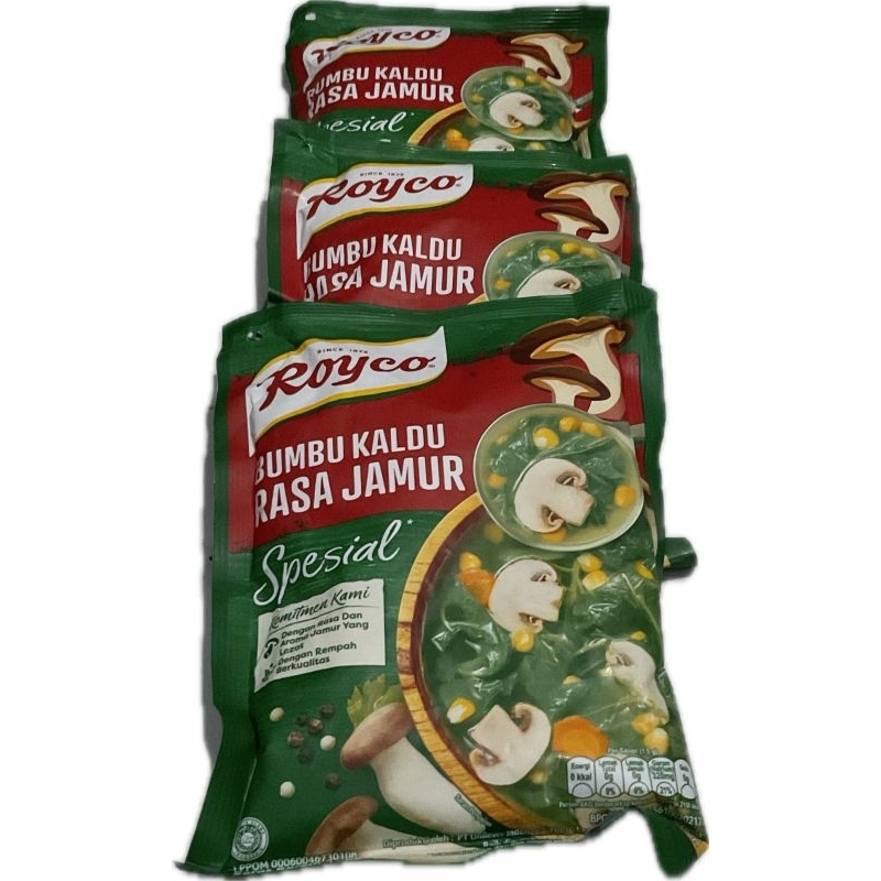 

ROYCO Bumbu Kaldu Jamur Spesial 170gr Rempah Masak Halal