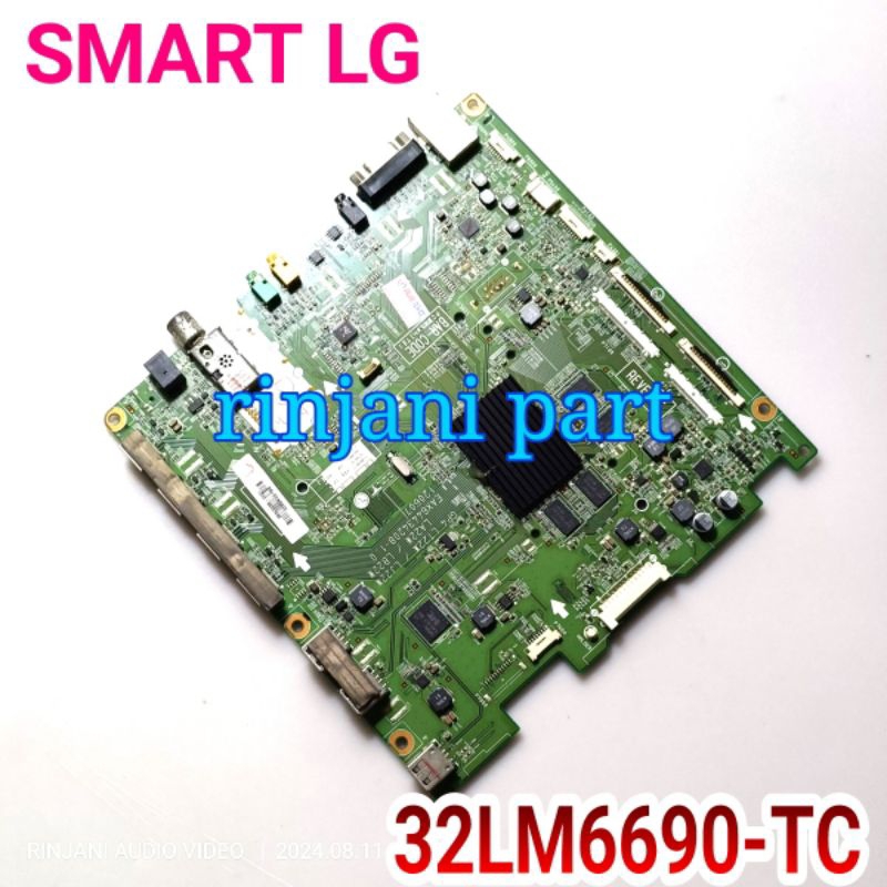 MAINBOARD SMART DIGITAL TV LED LG 32LM6690-TC MB 32LM6690