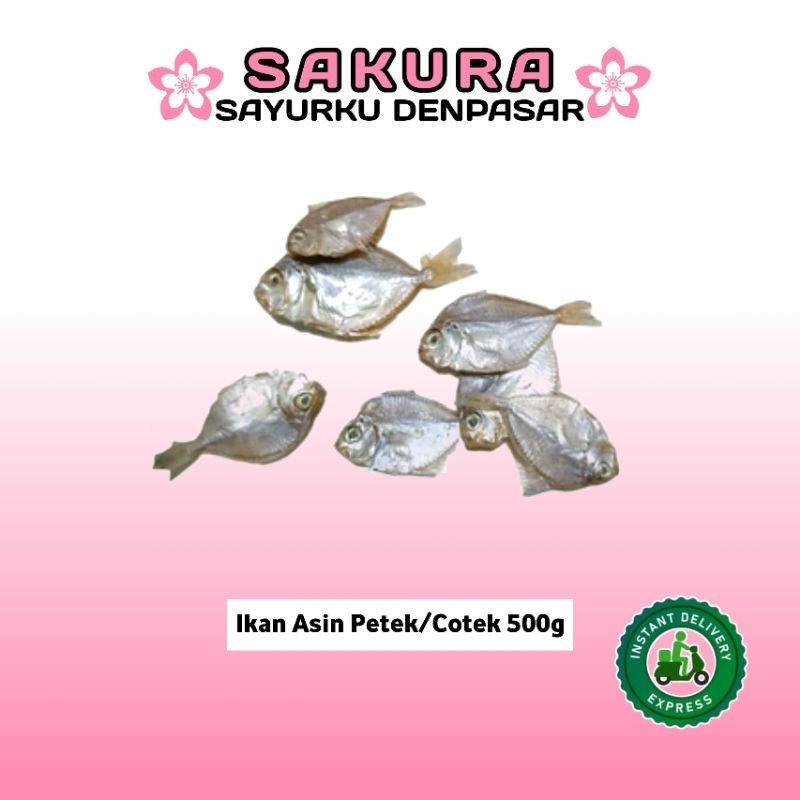 

Ikan Asin Petek/Cotek 500g - SAKURA