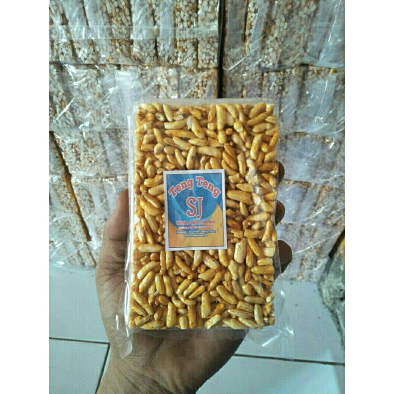 

TengtengSJ Beras/Jagung 1 Pak isi 20pcs Borondong/Jipang manis