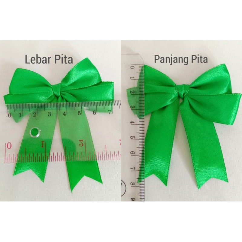 

Ready Stock Aplikasi Pita Jadi (sudah ada perekatnya) untuk dekorasi hiasan Hampers Kado Ulang Tahun/Tahun Baru/ Sangjit/ Lamaran/ Imlek/Lebaran/ Idul Fitri/ Natal