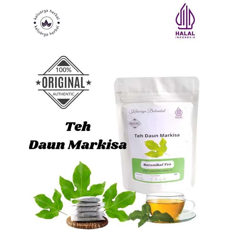 

TEH DAUN MARKISA : PASSION FRUIT LEAVES TEA ISI 20 & 30 TEABAG