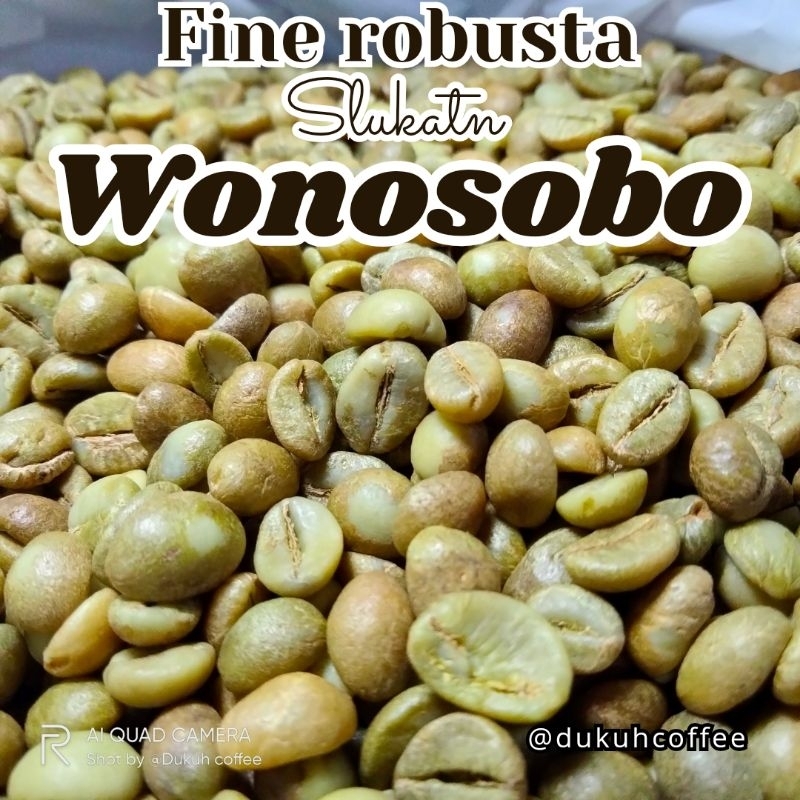 

Greenbean Fine Robusta 1 kg biji kopi robusta wonosobo