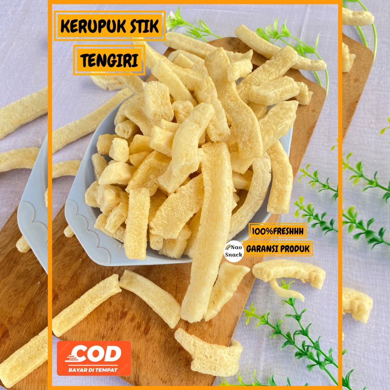

KERUPUK TENGIRI STICK 200GR / KERUPUK TENGIRI GURIH