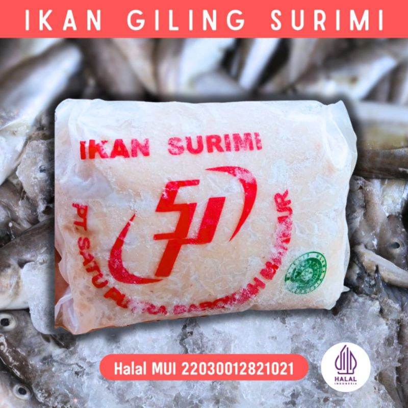 

Ikan Giling Surimi Berat 1000 Gram