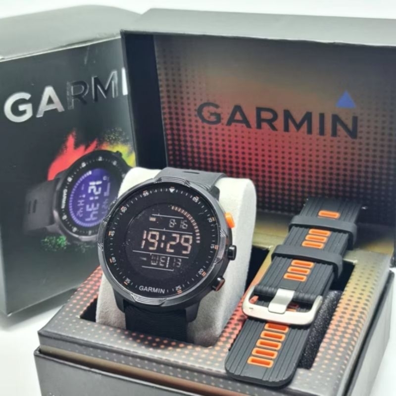 Garmin Running 12023 Full Set / Jam Tangan Pria Digital Garmin Running 12023 / Garmin Running 2023 S