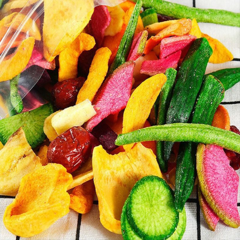 

QH (HALAL) Cemilan Snack Sayur Buah Kering Dried vegetable and fruit Snack Sehat Diet
