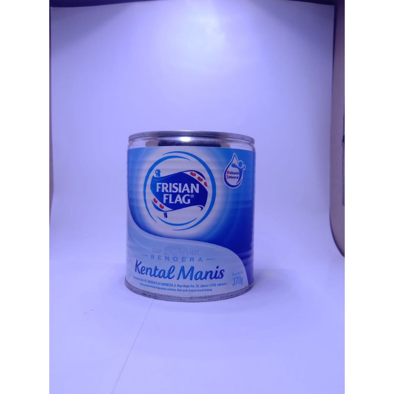 

frisian flag susu bendera kaleng 370g white