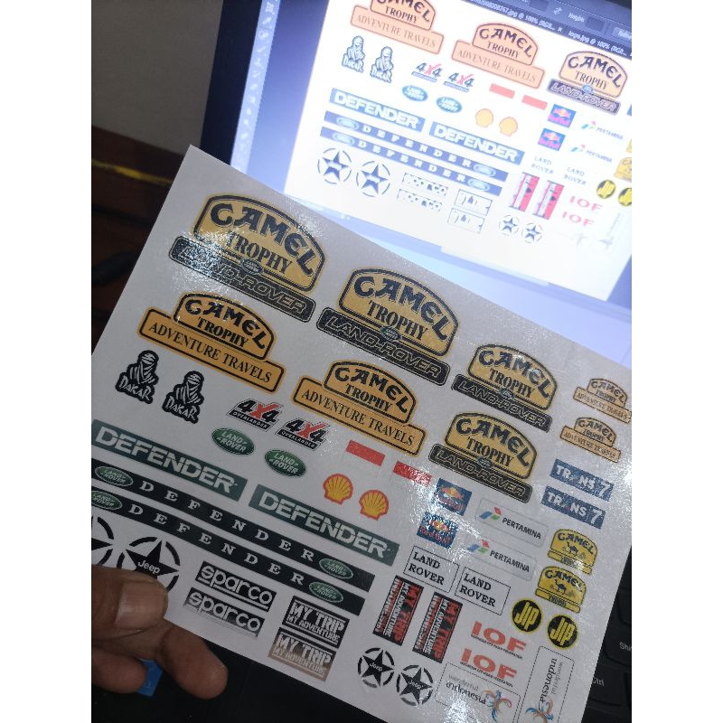 Stiker RC MN offroad