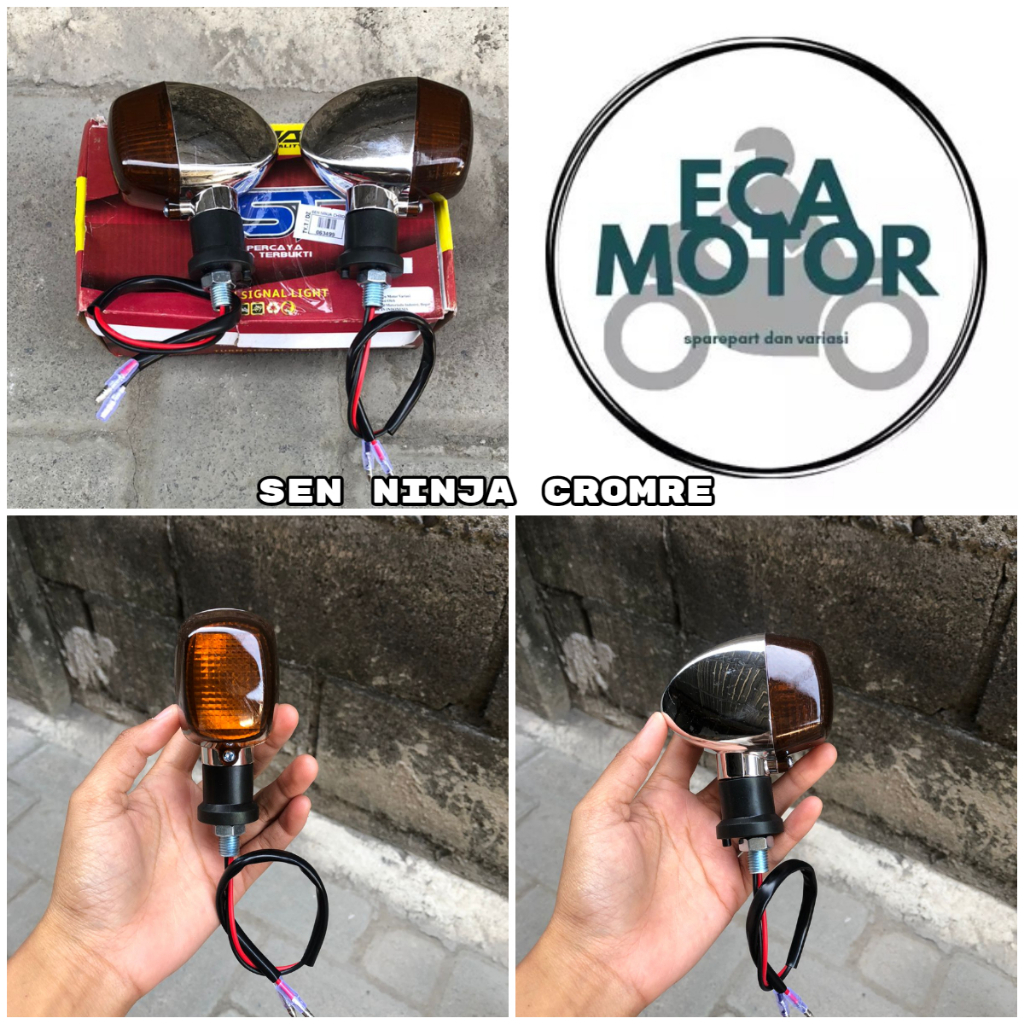 SEN NINJA CROME || LAMPU SEN SEIN NINJA CROME LAMPU RITING NINJA CROM CROME