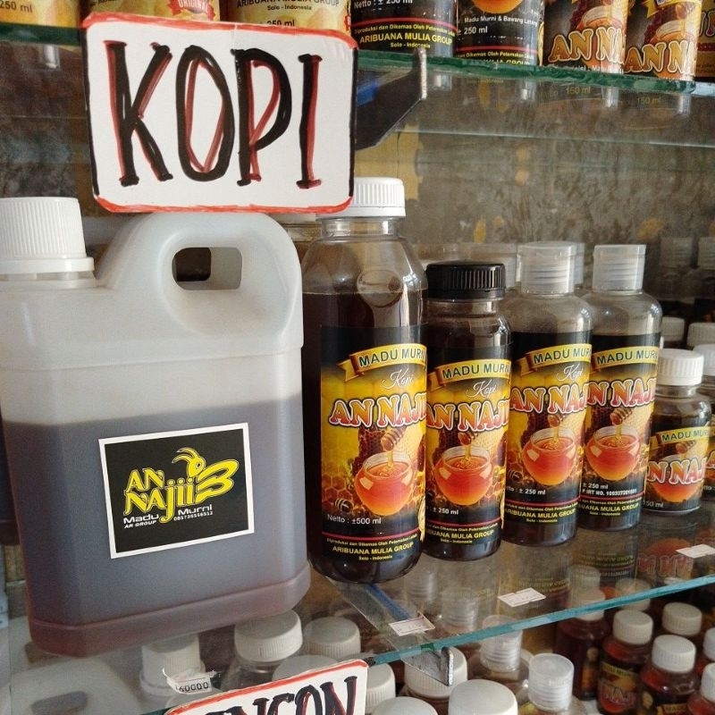 

madu kopi murni 100% baik untuk kesehatan