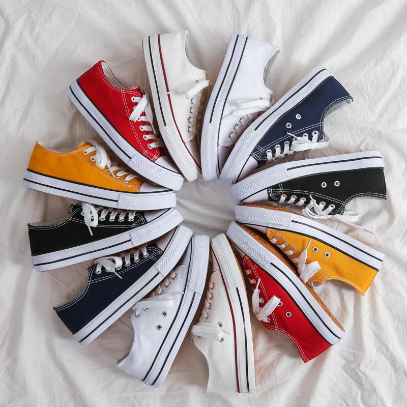 Garansi Cys Sepatu Sneakers Cewek Wanita Sekolah Kasual Kanvas Kekinian Import Korea Style Spt 06
