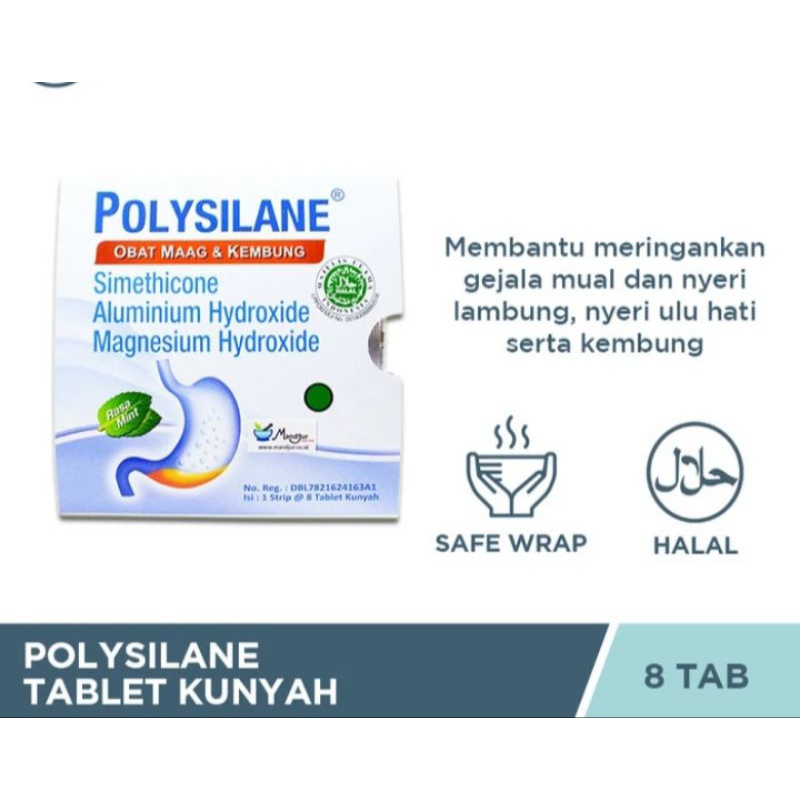 polysilane tablet kunyah