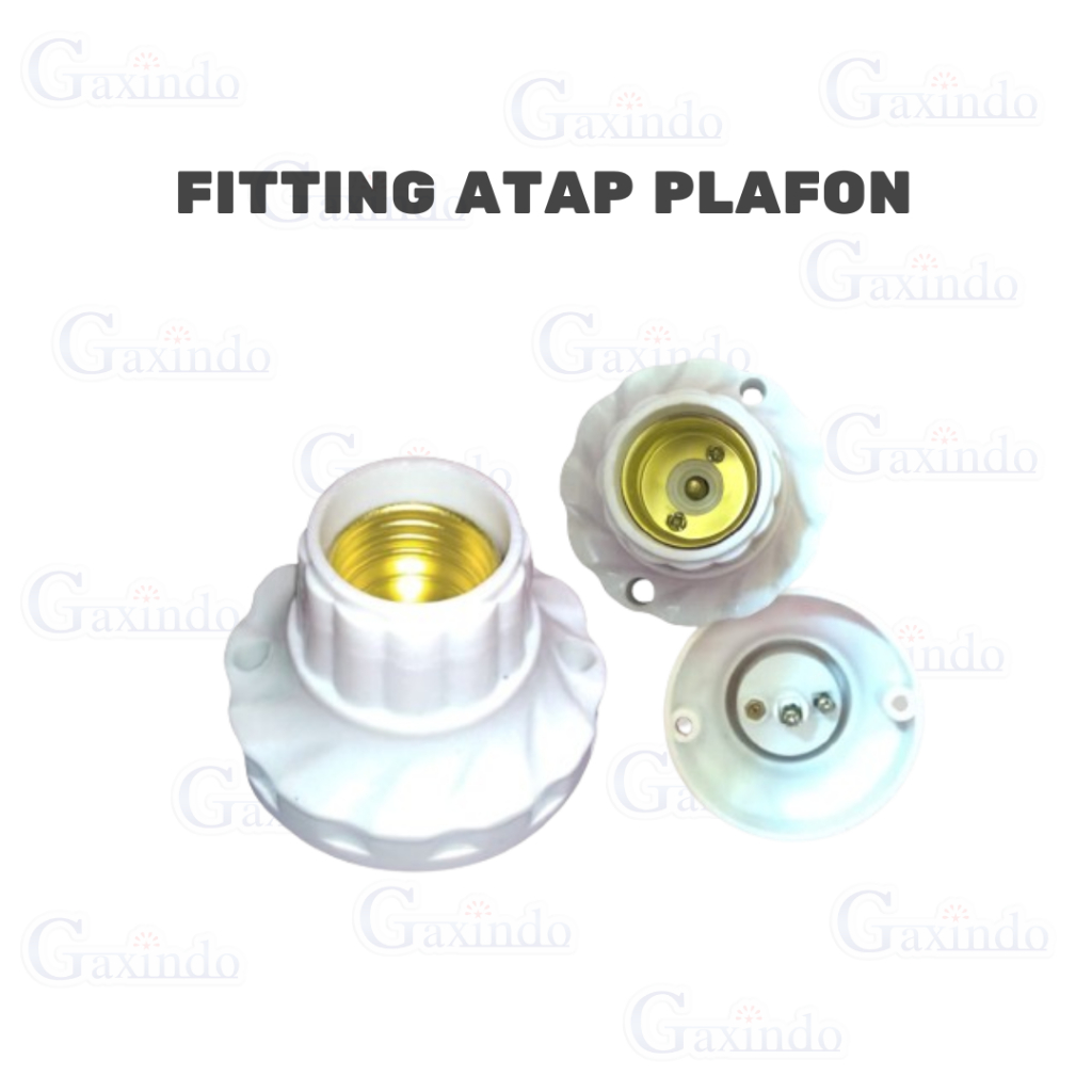 fitting duduk E27, fitting lampu duduk, fitting bohlam duduk, dudukan lampu E27, fitting lampu tempe