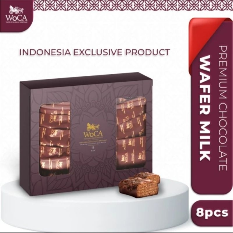 

Hampers WoCA Premium Milk Chocolate - 8 pcs per pack
