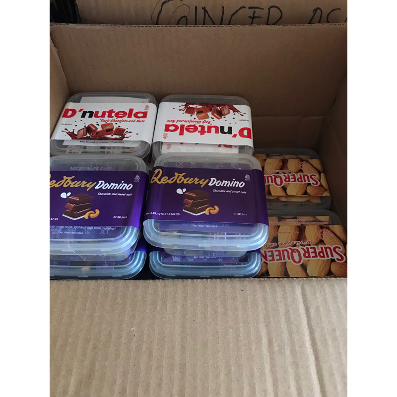 

Coklat Qedbury Domini , Superqueenn , D'nutella