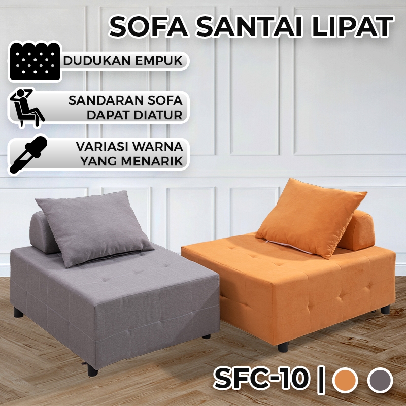 Sofa Ruang Tamu Minimalis Sofa Lipat Sofa Bed