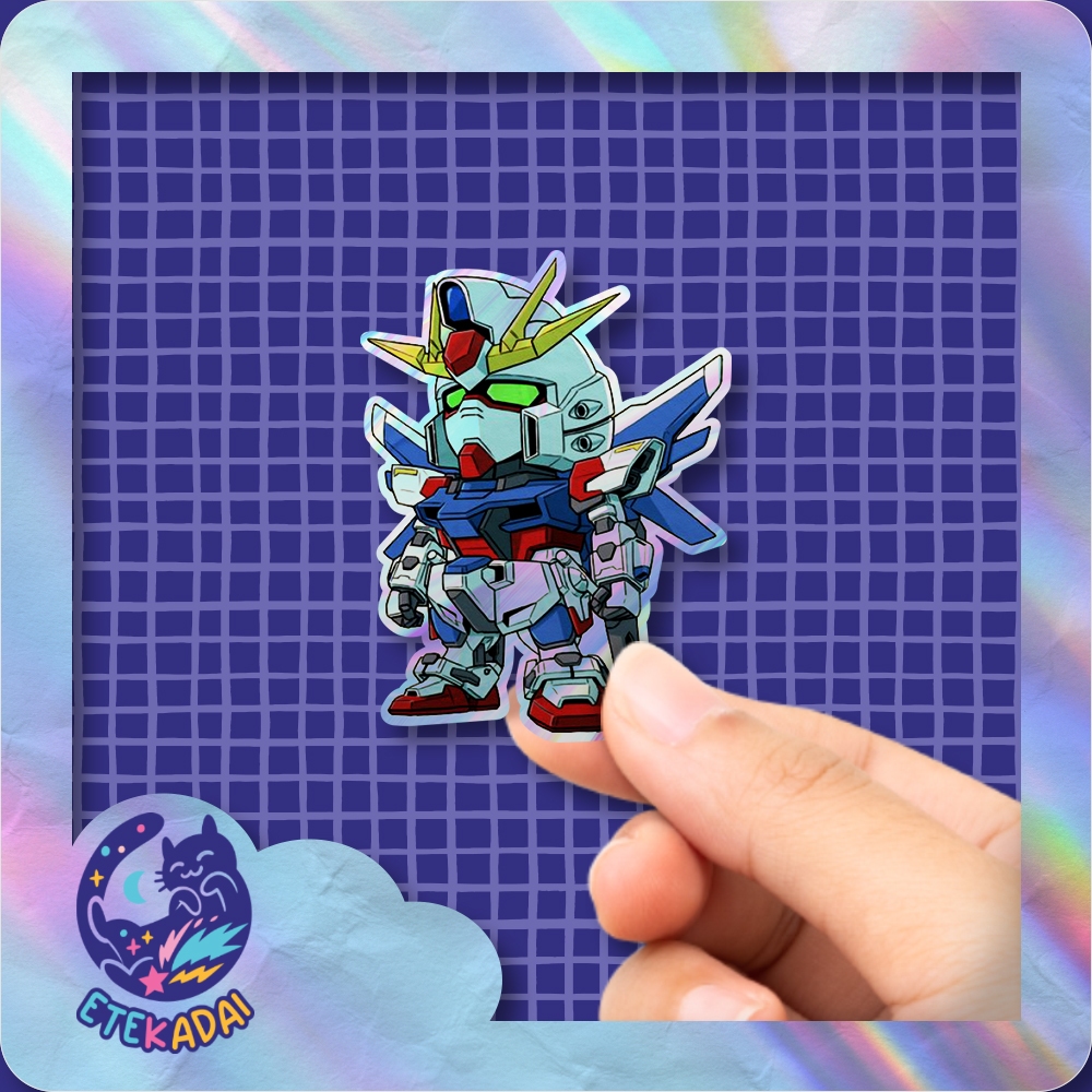 

Stiker Hologram Anime Gundam - GUNDAM HOLO 5