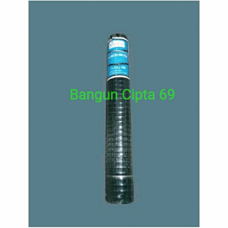 kawat loket pvc 1 inch /kawat ram pvc hijau