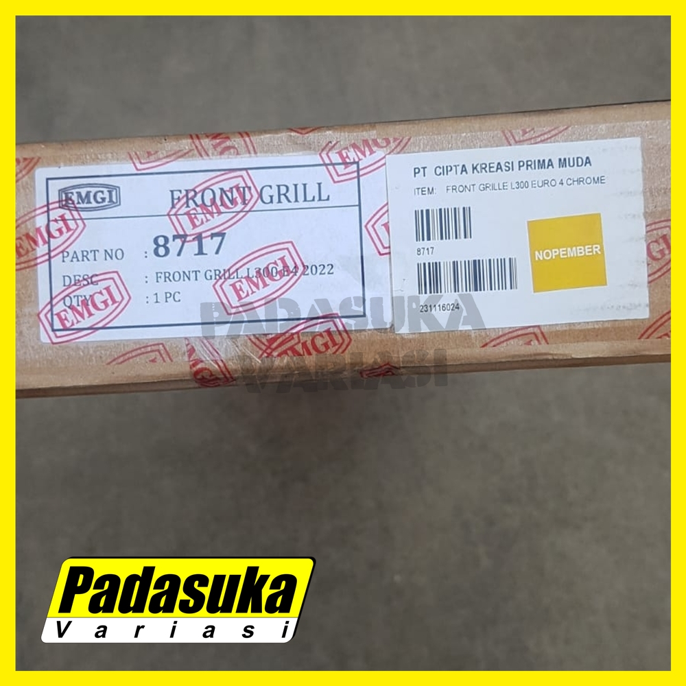 Grill L300 Euro4 Full Chrome PNP Rambang L300 Euro 4