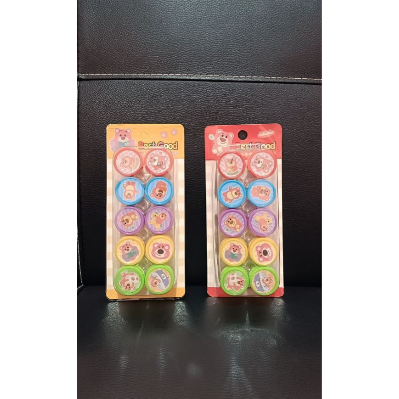 

STEMPEL STAMP SET ANAK BEAR PINK LOTSO