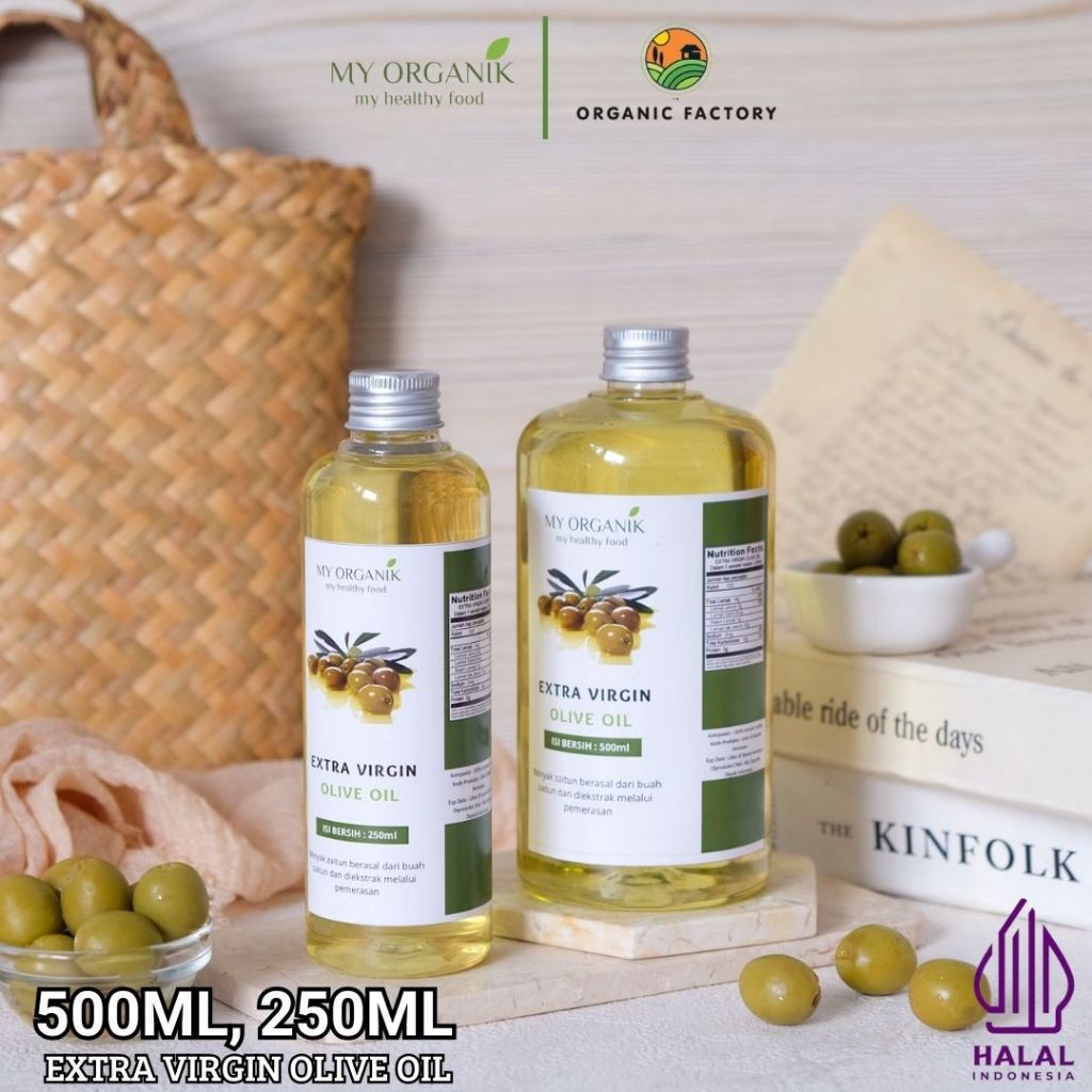 

My Organik Minyak Zaitun100% Murni Organic Extra Virgin Olive Oil EVOO Untuk Kesehatan
