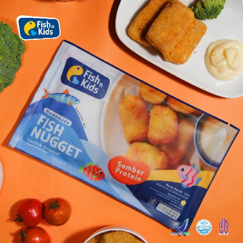 

nugget lele original/fish n kids / non msg/ non pengawet