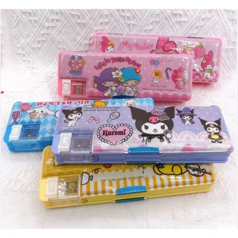 

Kotak Pensil Magnet Sanrio GP-65096/ Tempat Pensil Magnet Glitter