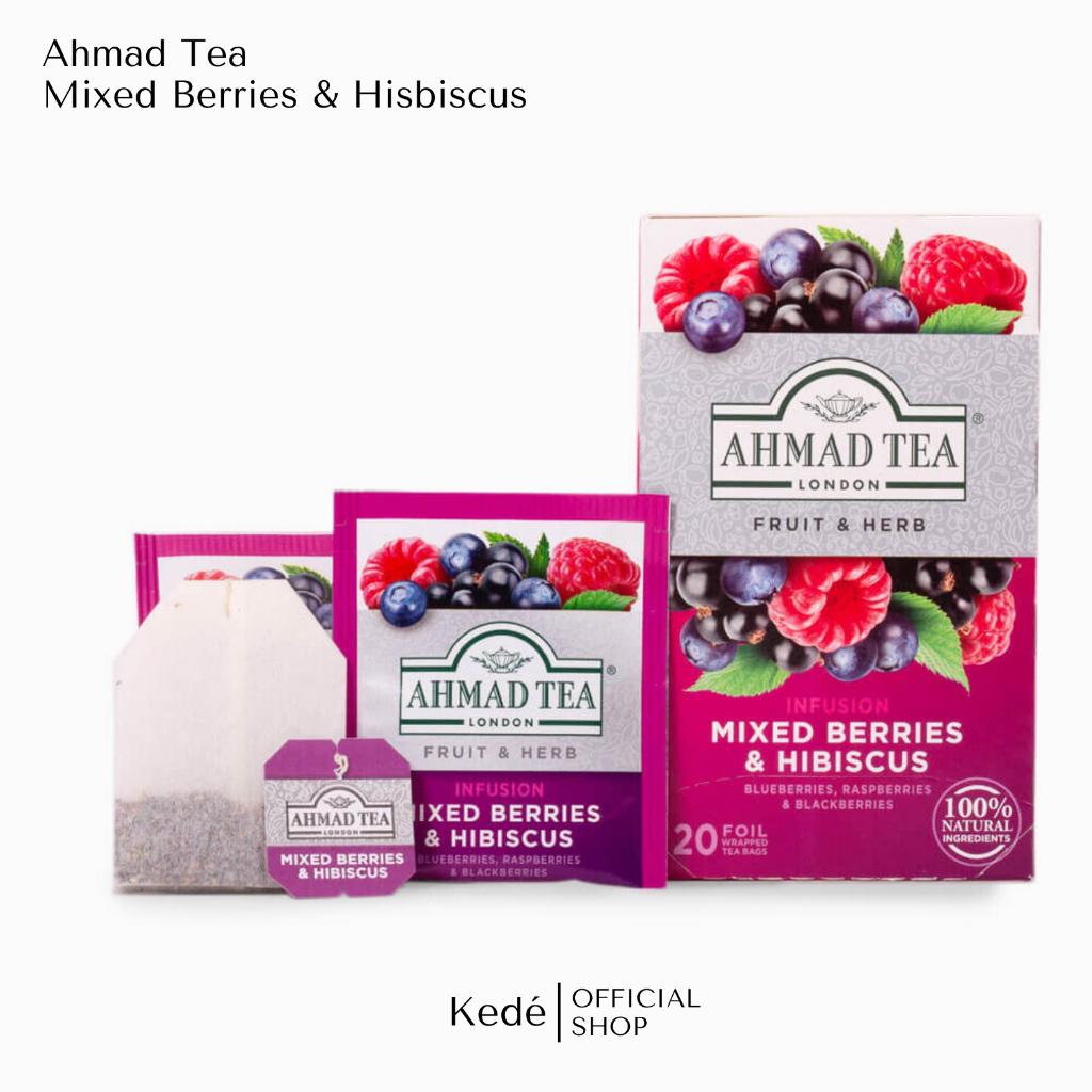 

Ahmad Tea Mixed Berries & Hibiscus - 1 Sachet