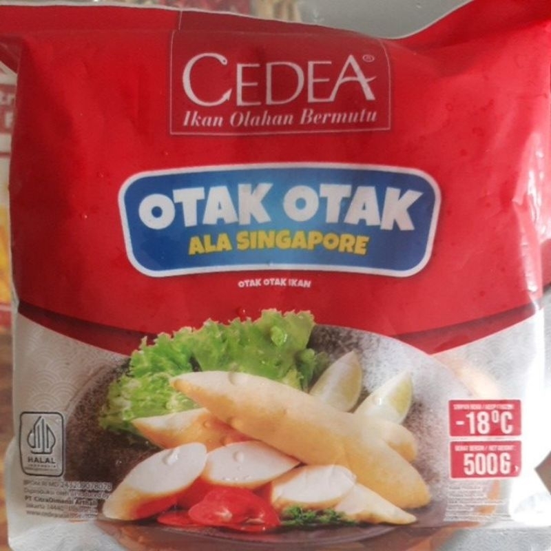 

Cedea Otak-Otak Singapore 500 GR