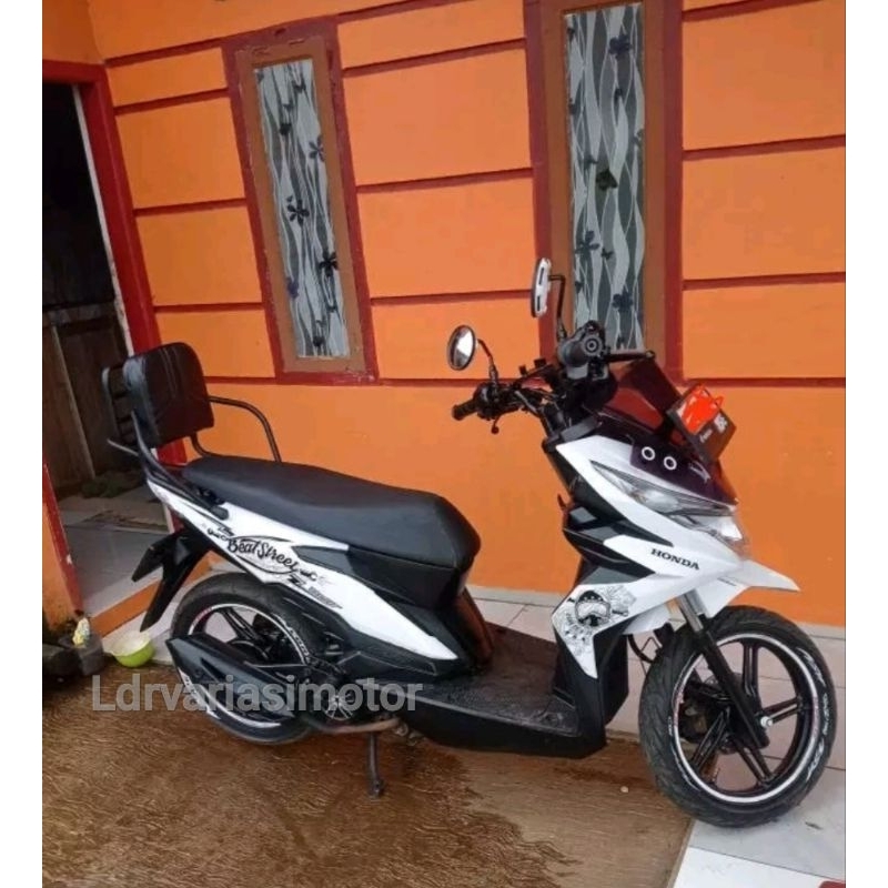 Behel Sandaran Jok Belakang Motor Beat Street Beat Pop Beat Fi New Esp Carbu Semua motor Beat Deluxe