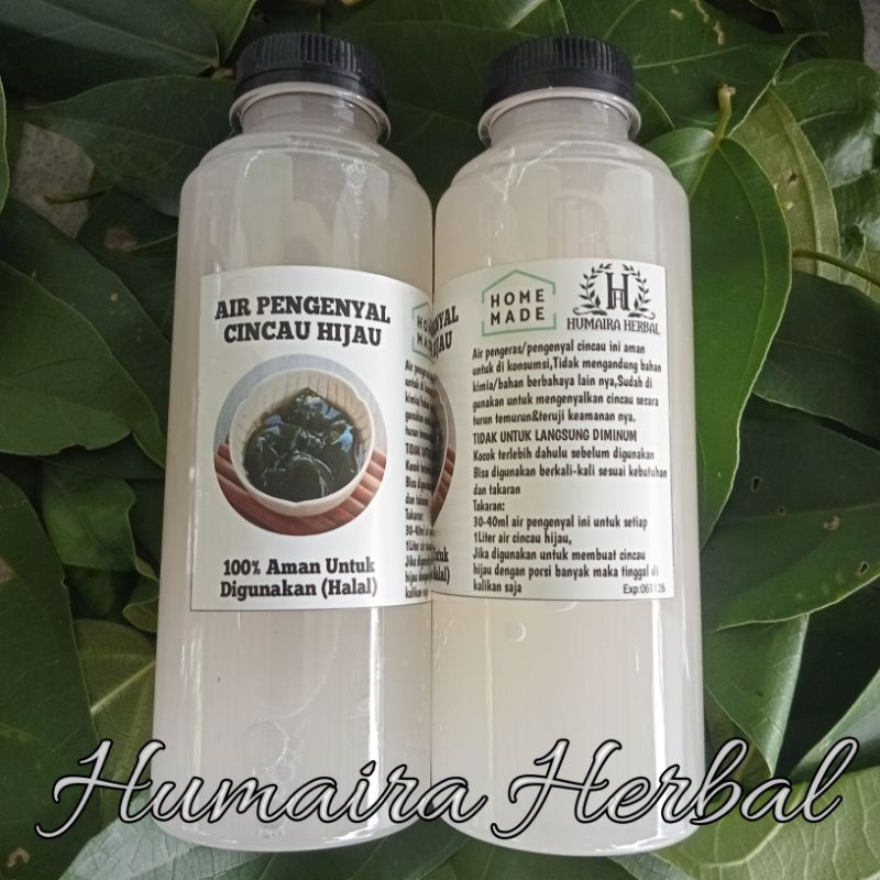 

Paket Daun Cincau 1Kg Dan Pengenyal Paket 10 Liter Cincau