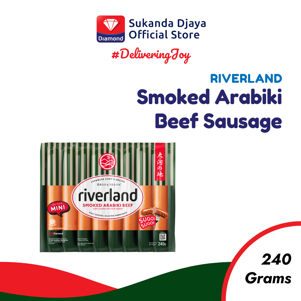 

Riverland Mini Smoked Arabiki Beef Sausage 240 gr