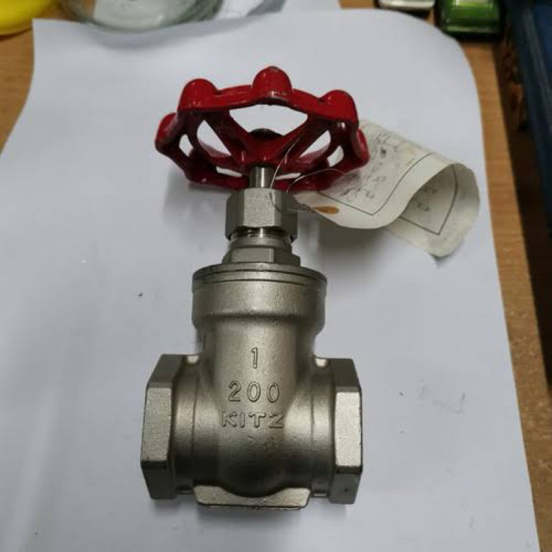 Gate valve KITZ 1” Inch Stainless Steel 304 Drat
