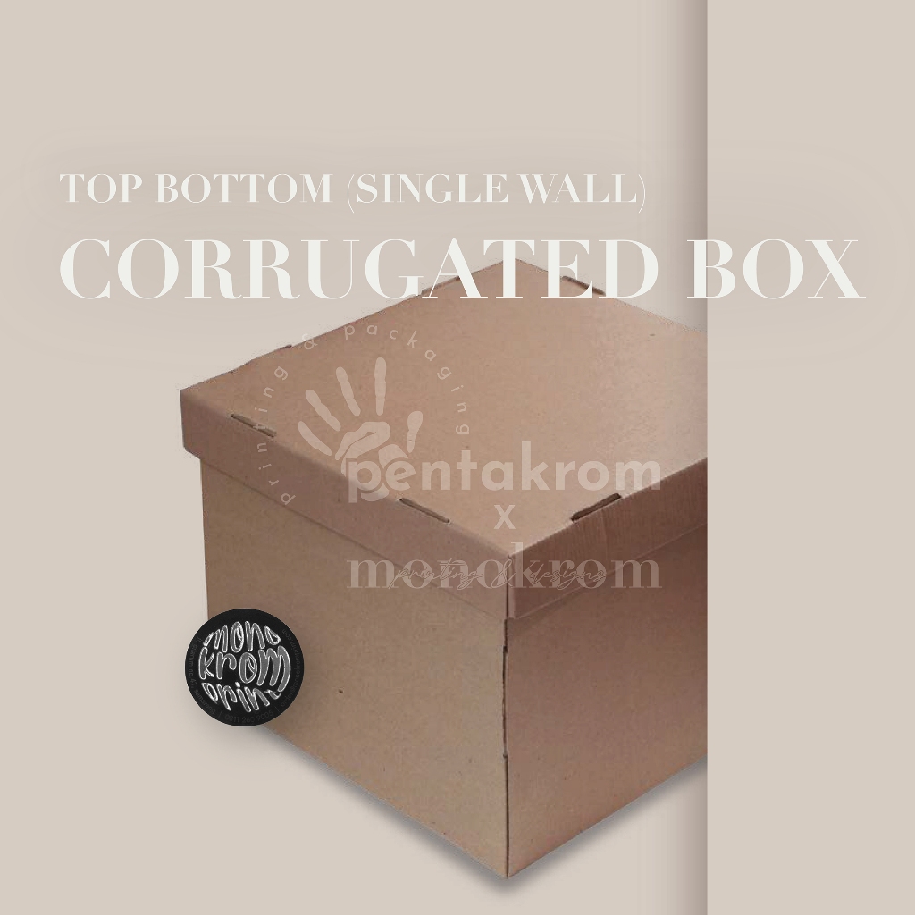 

Top Bottom ( Single Wall) Corrugated Box